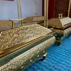 Chafing Dish Kuningan Tempat Prasmanan Ukir